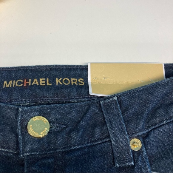 MICHAEL KORS Sz 2 Selma Flare Dark Wash Jeans - Picture 5 of 11